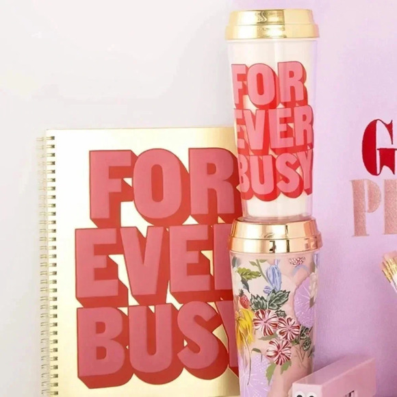 NWT! BAN.DO “Forever Busy” Insulated Thermal Tumbler - Picture 6 of 7